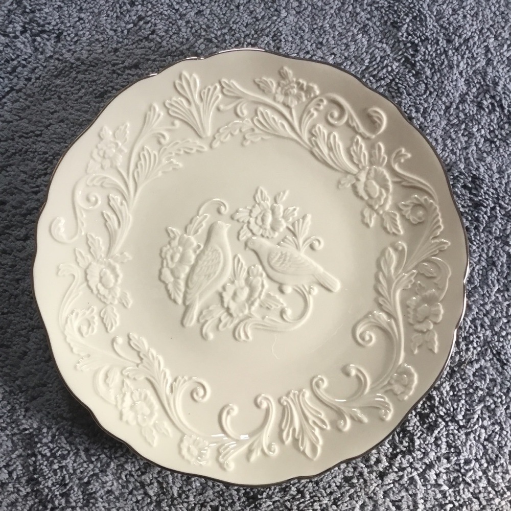 Lenox China Anniversary Wedding Promises Plate